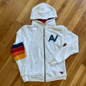Aviator Nation rainbow hoodie